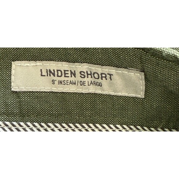 Goodfellow & Co Flat Front Linden Green Shorts 9" Inseam Men’s Size 28 NWT - Picture 5 of 7